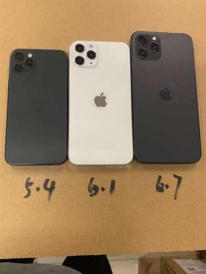 iPhone 12系列三款模型图曝光：都是后置三摄